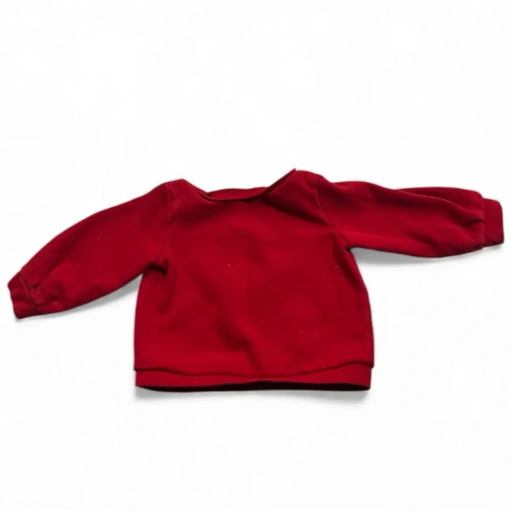Carter's Festive Reindeer Red Sweatshirt